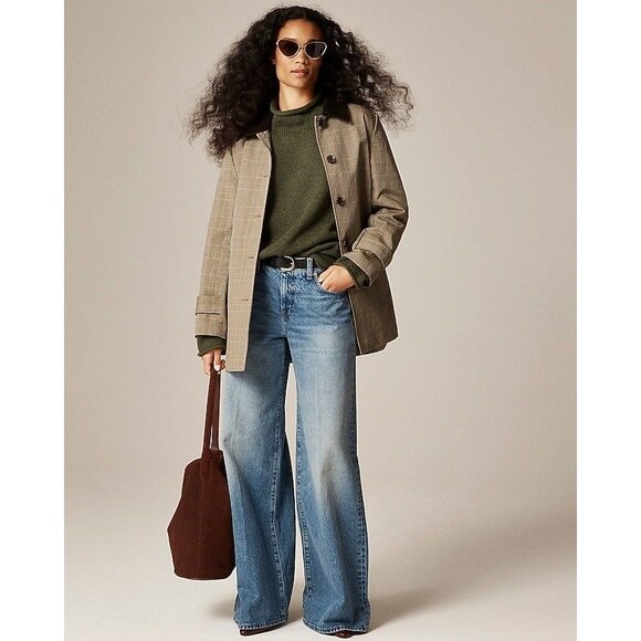 J Crew Always Roll Neck Vintage Classic Gray Women's M Casual Knit Sweater - Picture 2 of 9